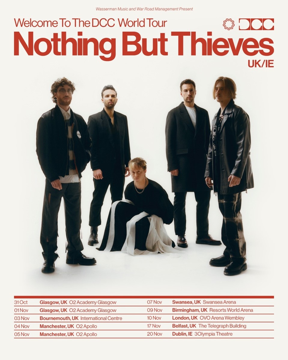 Fotografía promocional de Concierto de Nothing But Thieves en Manchester