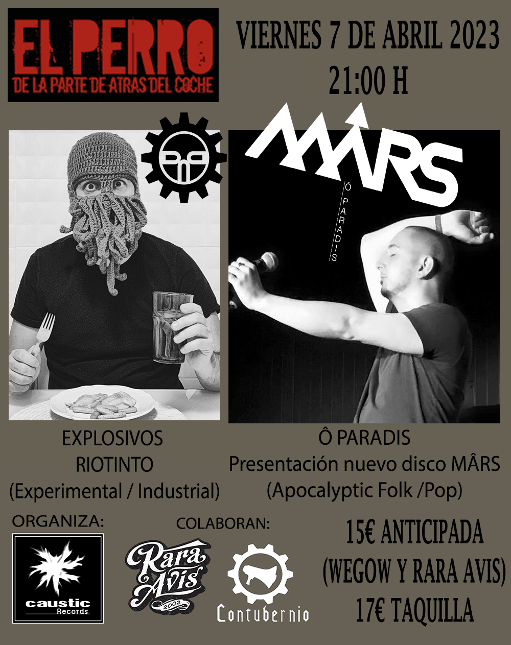 Fotografía promocional de Ô Paradis + Explosivos Riotinto