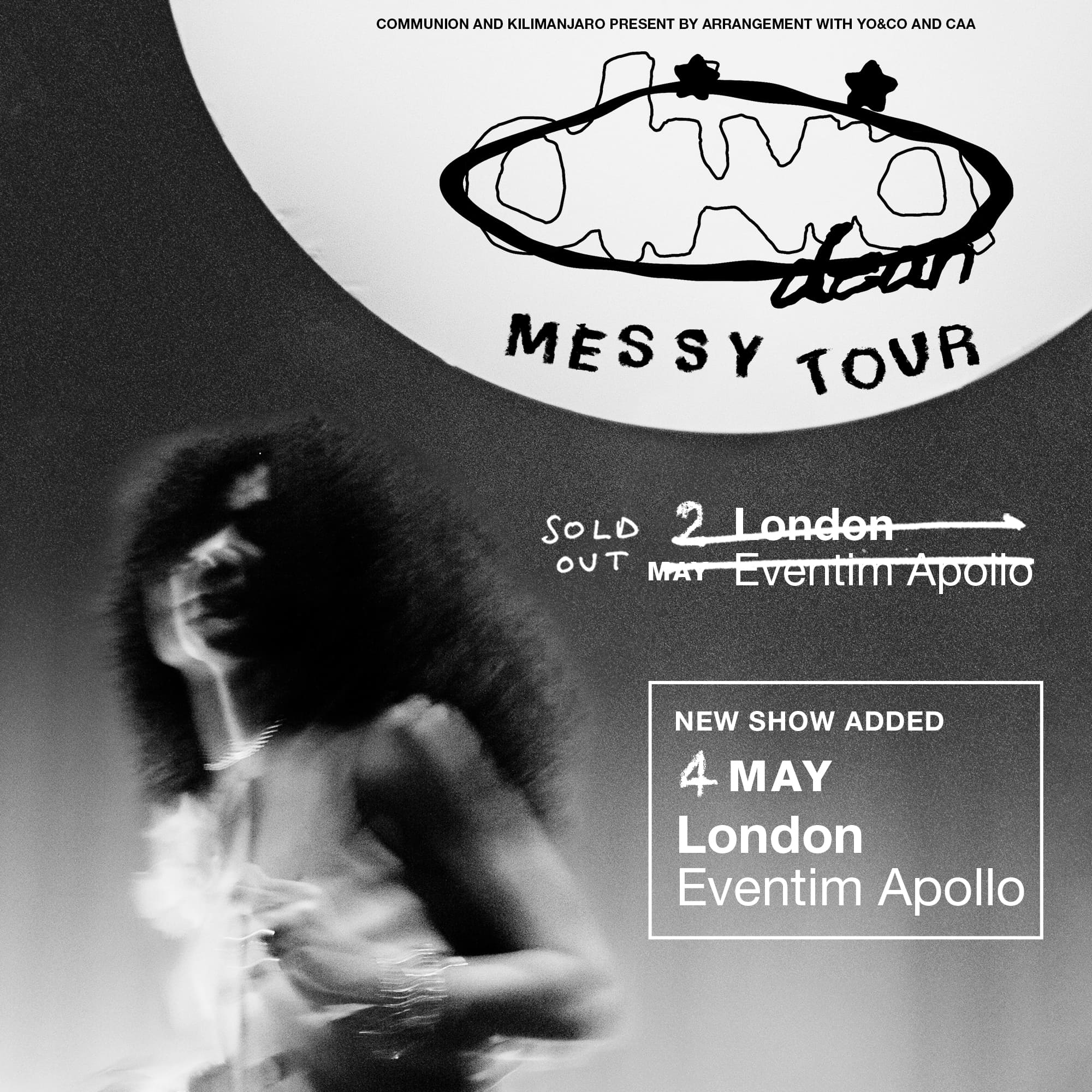 Promotional photograph of Concierto de Olivia Dean en Londres.