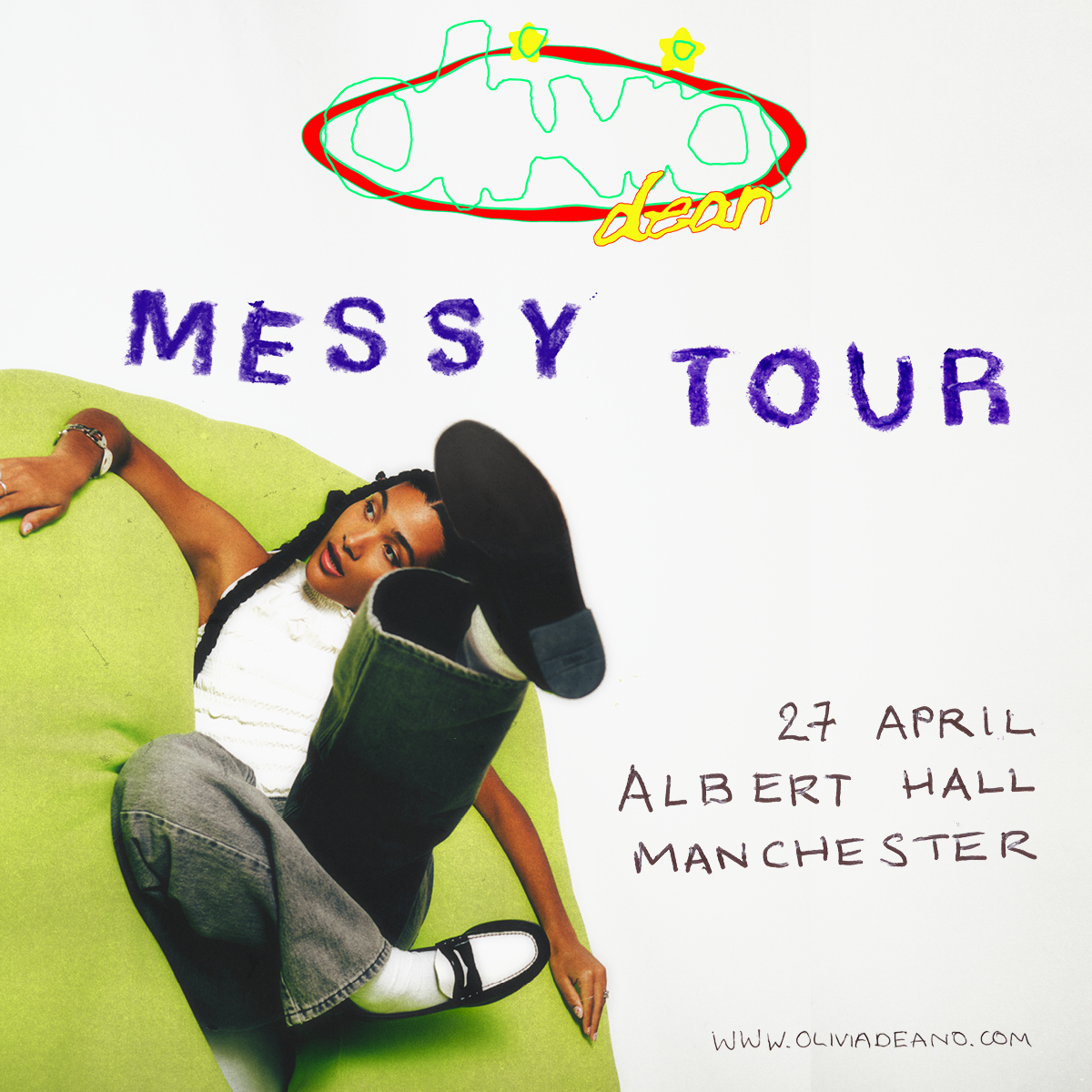 Fotografía promocional de Concierto de Olivia Dean en Manchester