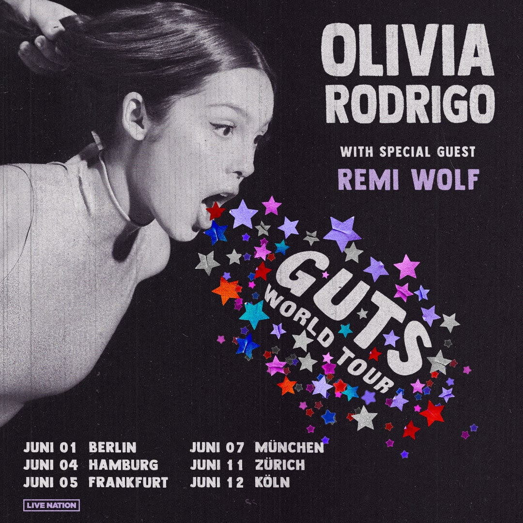 Promofoto von Concierto de Olivia Rodrigo en Frankfurt del Meno | Guts World Tour.