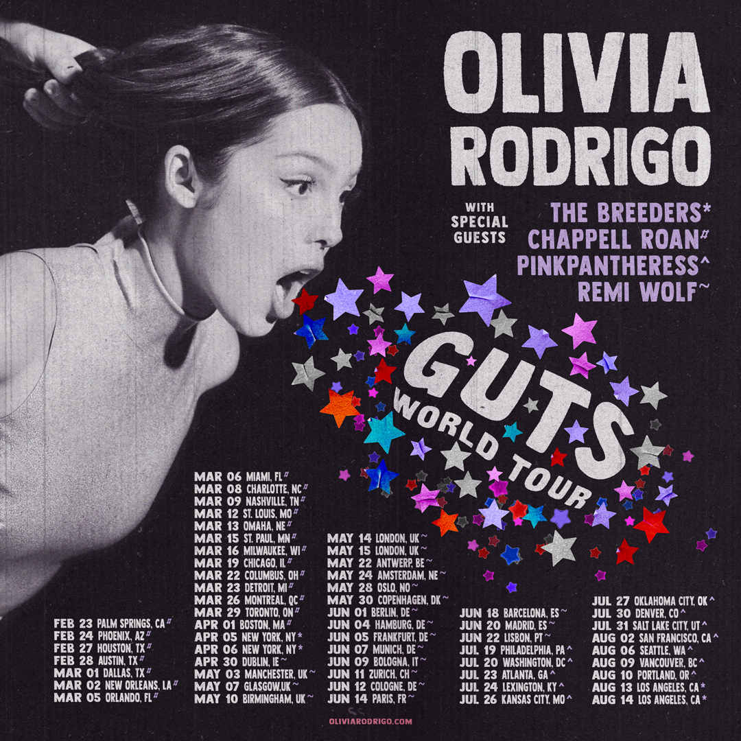 Promofoto von Concierto de Olivia Rodrigo en New York | Guts World Tour.