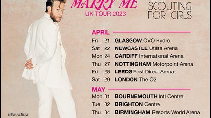 Olly Murs concert in Newcastle Upon Tyne | Marry Me UK Tour 2023