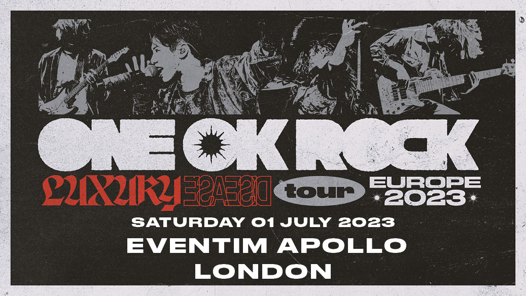 Fotografía promocional de Concierto de ONE OK ROCK en Londres