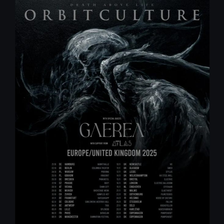 Fotografía promocional de Concierto de Orbit Culture en Lille