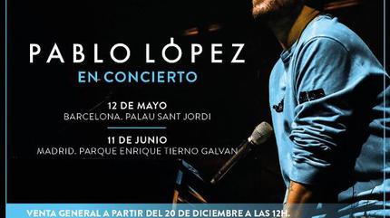 Pablo Lopez concert in Barcelona
