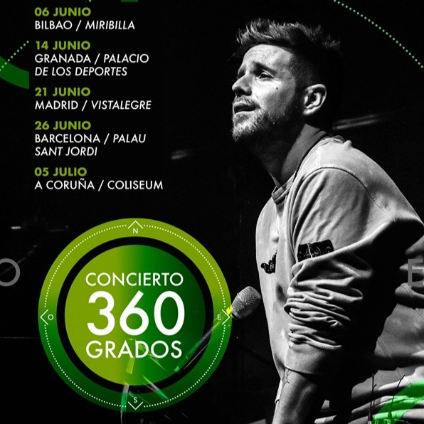Fotografía promocional de Concierto de Pablo López en Barcelona