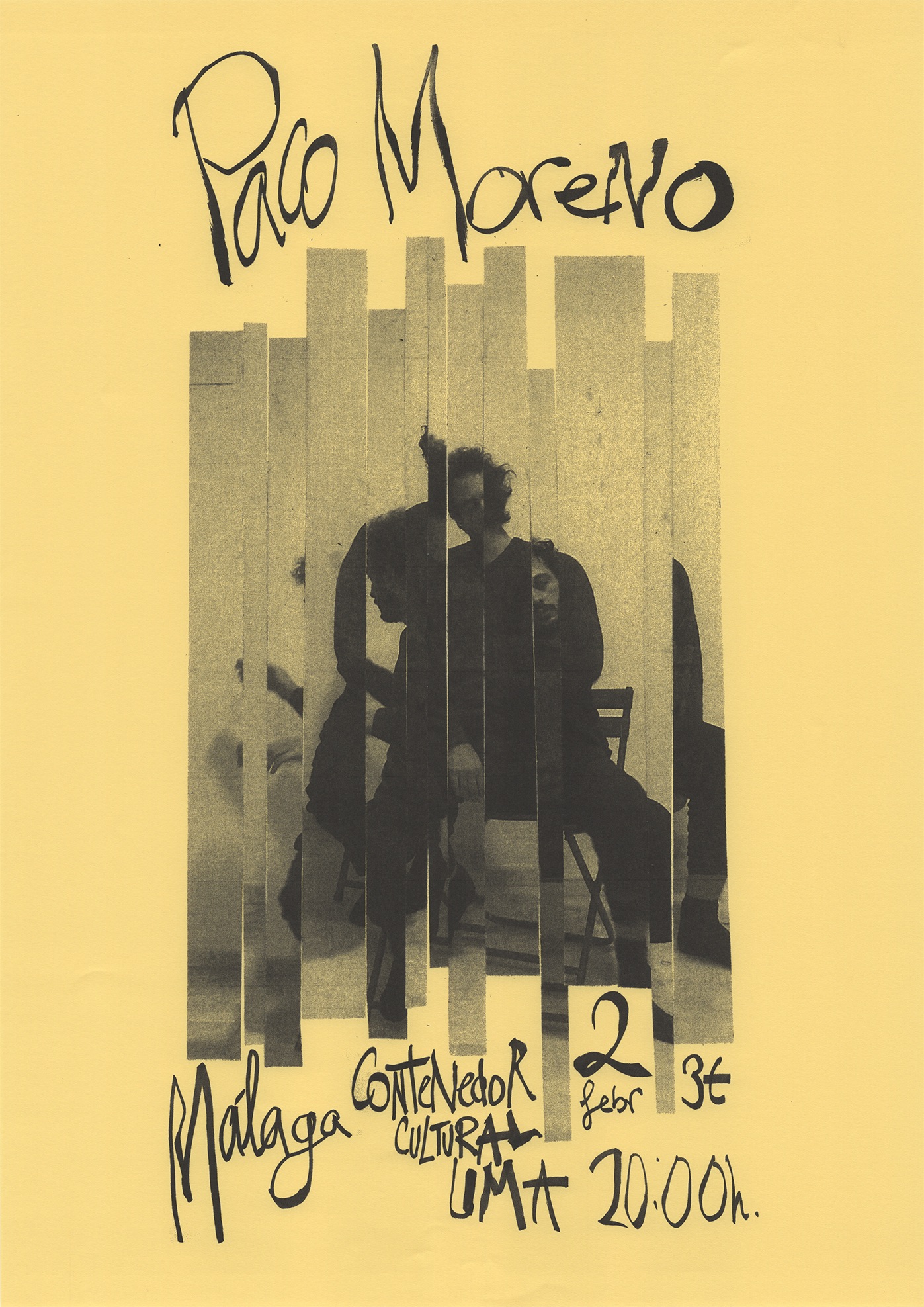 Fotografía promocional de CONCIERTO de PACO MORENO en el Contenedor Cultural