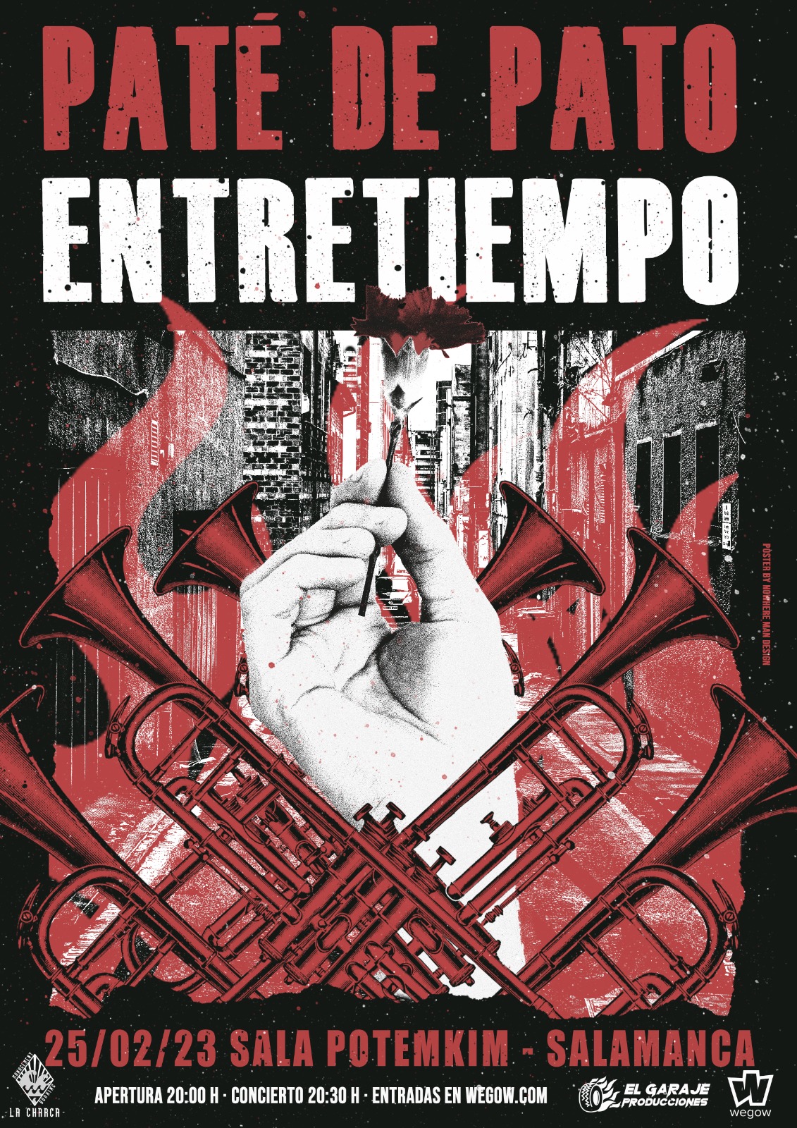 Fotografía promocional de Concierto de PATÉ DE PATO y ENTRETIEMPO en Salamanca