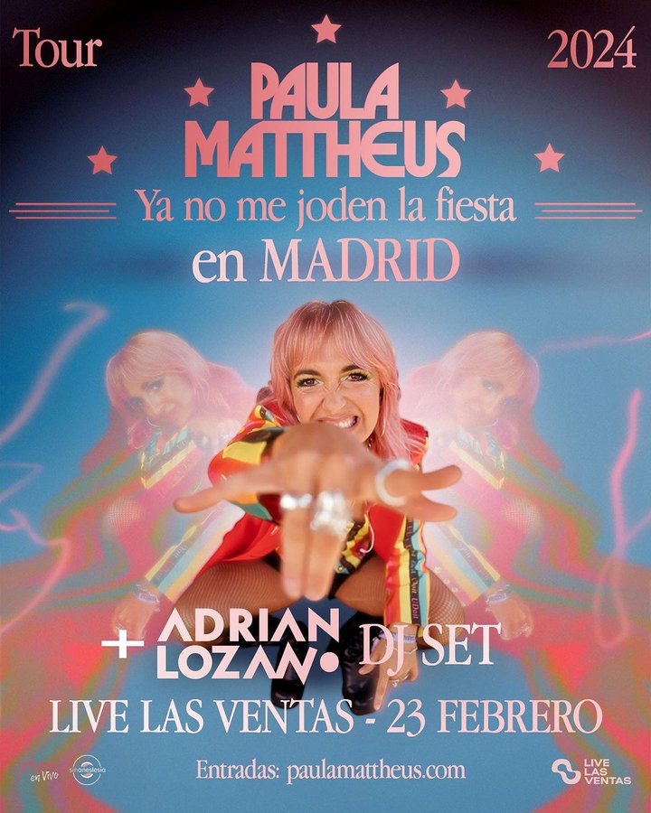 Fotografía promocional de Concierto de Paula Mattheus en Madrid