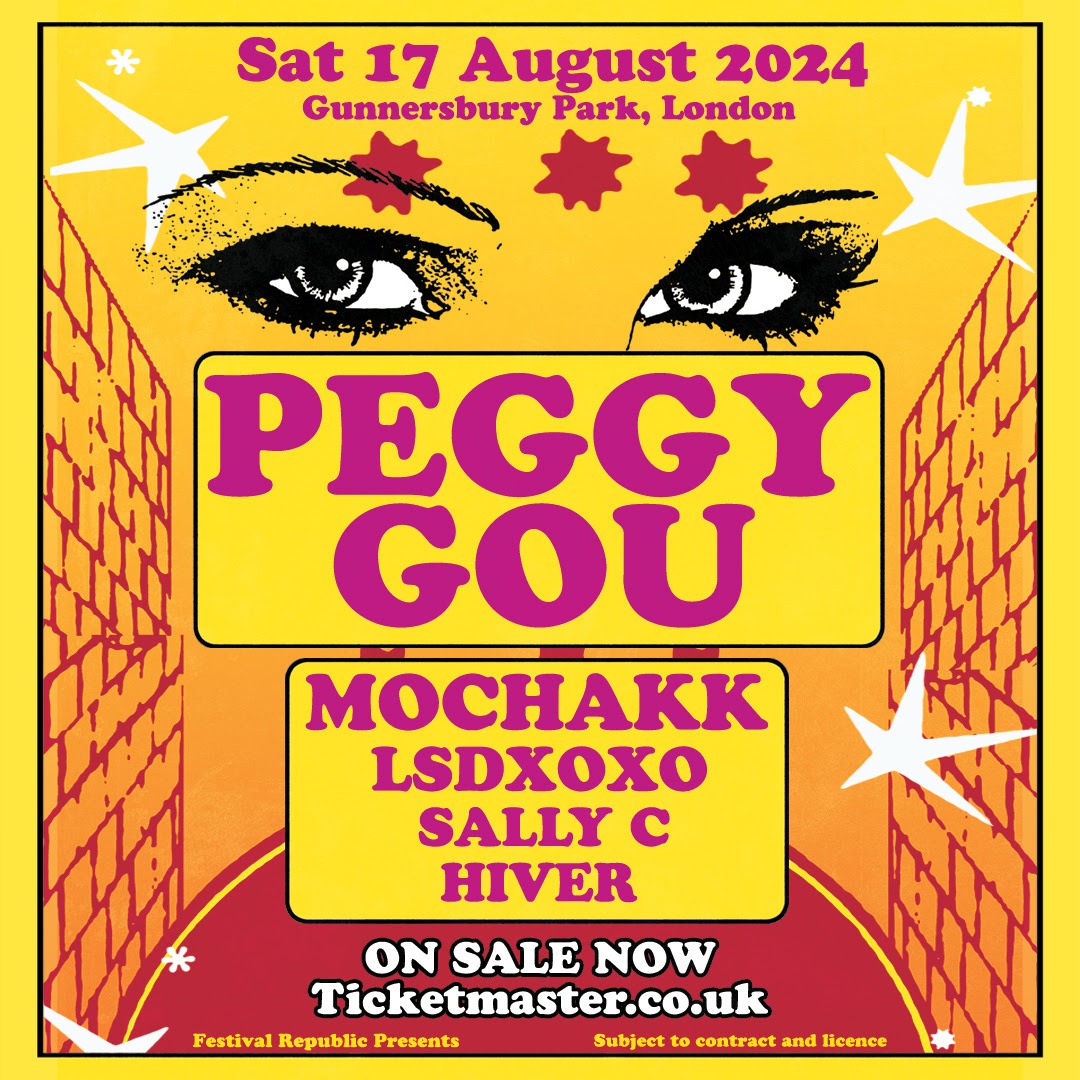 Promotional photograph of Concierto de Peggy Gou en Londres.