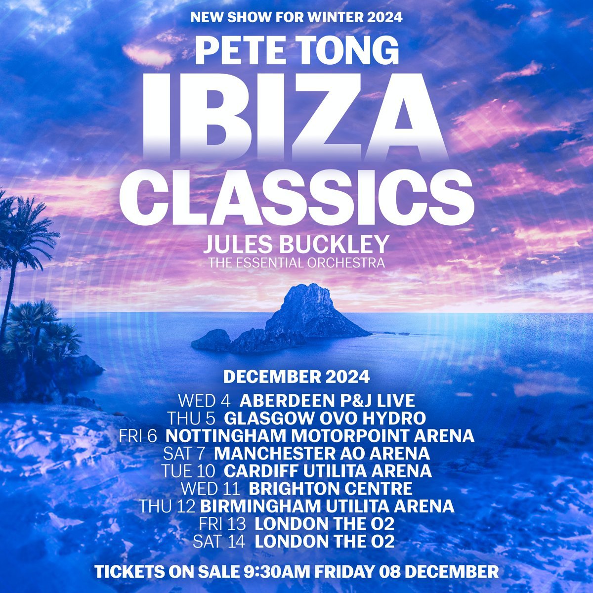 Promotional photograph of Concierto de Pete Tong en Brighton.