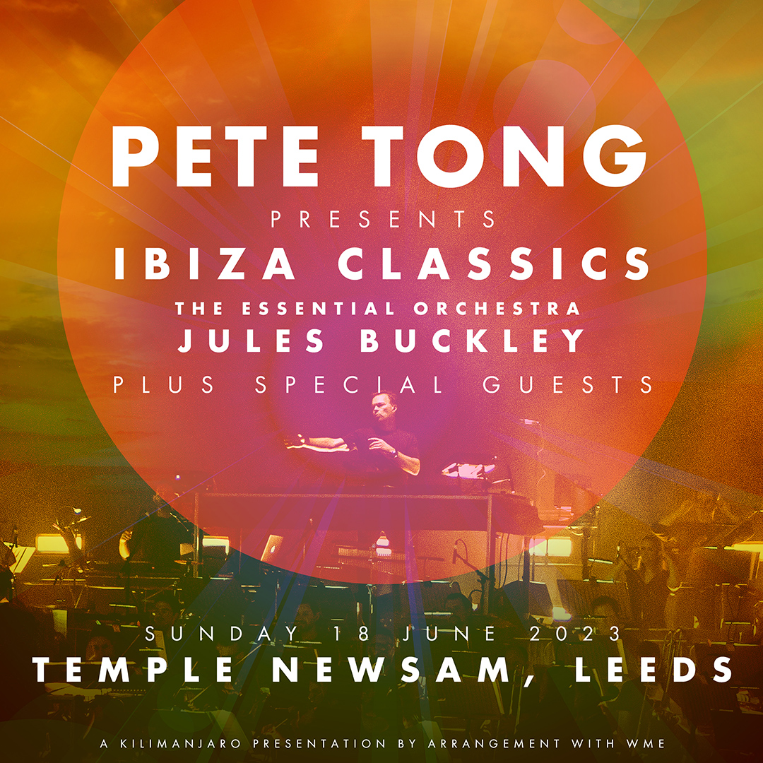 Promotional photograph of Concierto de Pete Tong en Leeds.
