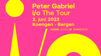 Peter Gabriel concert in Bergen | I/O The Tour