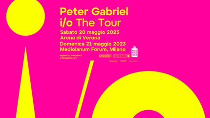 Peter Gabriel concert in Assago