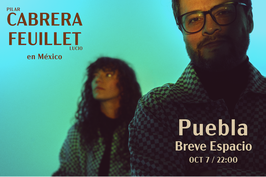 Fotografía promocional de Concierto de Pilar Cabrera y Lucio Feuillet en Puebla