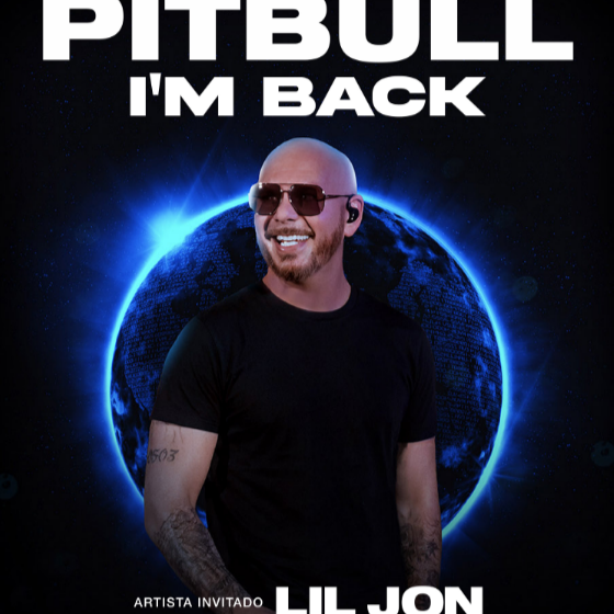 Fotografía promocional de Concierto de Pitbull en Barcelona