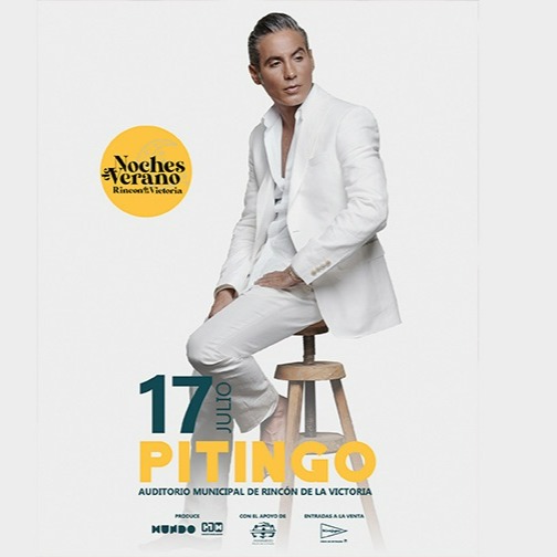 Fotografía promocional de Concierto de Pitingo en Málaga | Noches de Verano Rincón de la Victoria 2025
