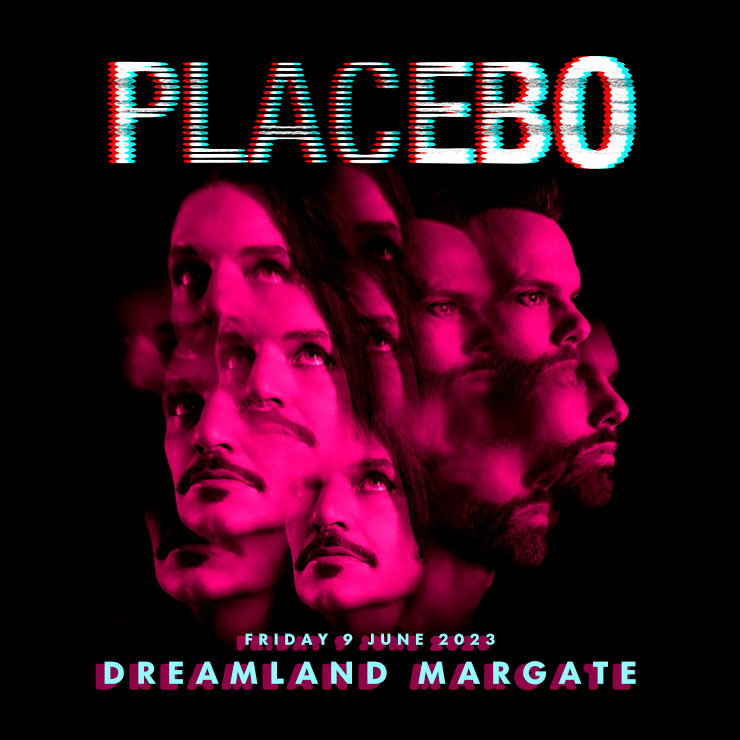 Fotografía promocional de Concierto de Placebo en Margate