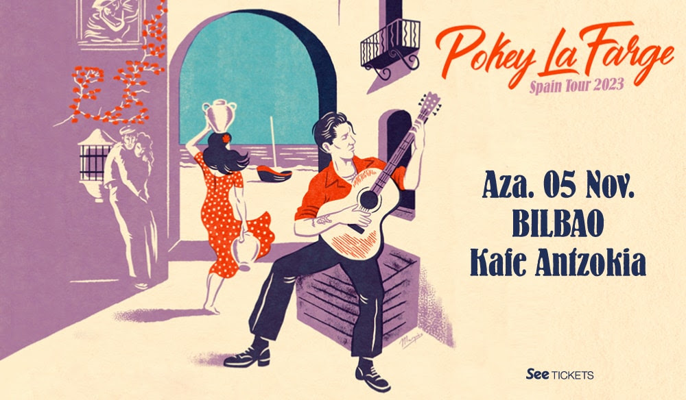 Fotografía promocional de Concierto de Pokey LaFarge en Bilbao