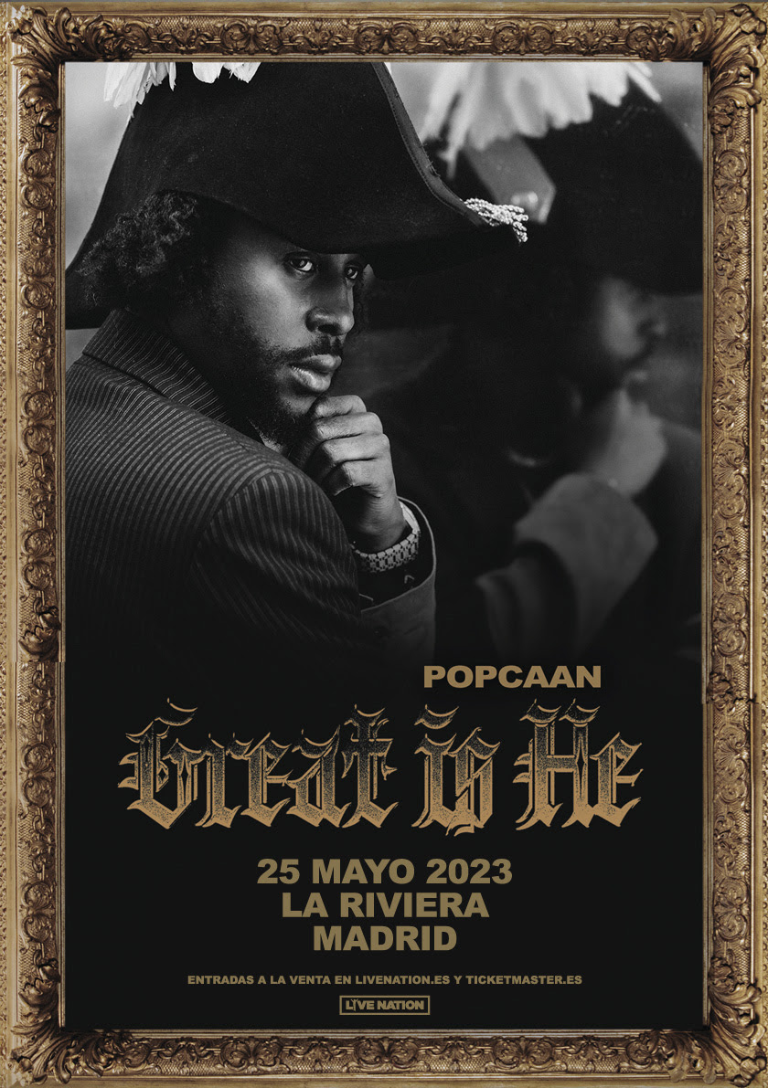 Fotografía promocional de Concierto de Popcaan en Madrid