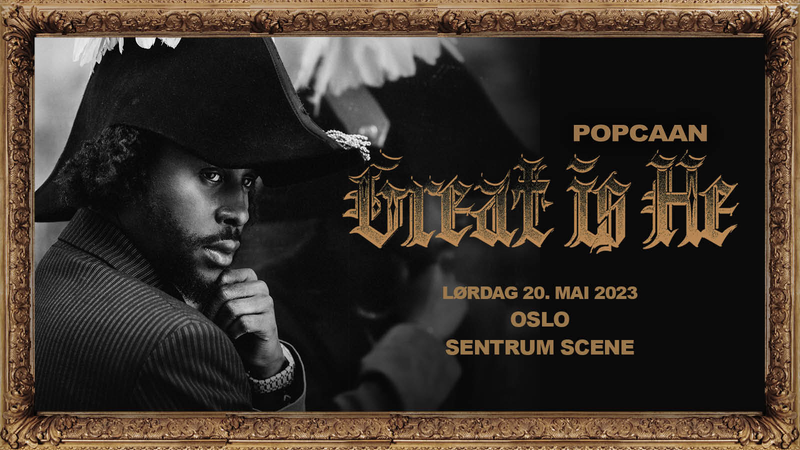 Fotografía promocional de Concierto de Popcaan en Oslo