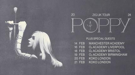 Poppy concert in Liverpool