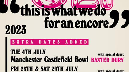 Pulp concert in Manchester