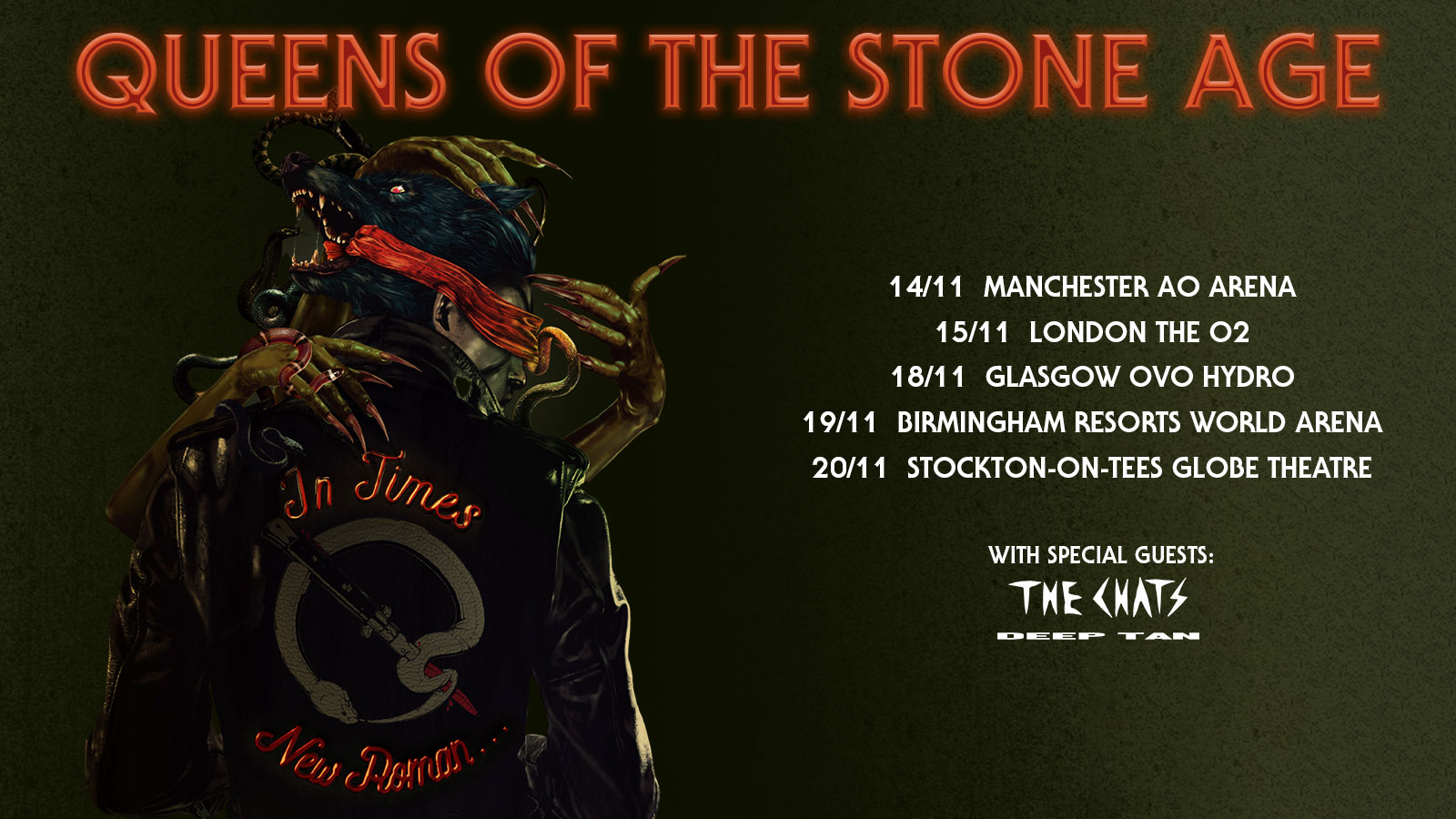 Fotografia promocional de Concierto de Queens of the Stone Age en Birmingham.
