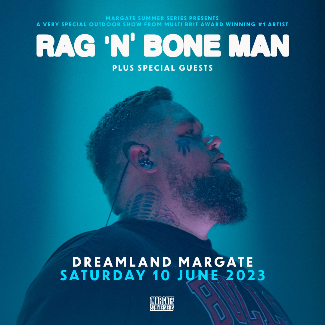 Fotografía promocional de Concierto de Rag'N'Bone Man en Margate