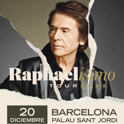 Fotografía promocional de Concierto de Raphael en Barcelona