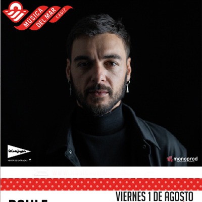 Fotografía promocional de Concierto de Raule en Cádiz | Música del Mar 2025