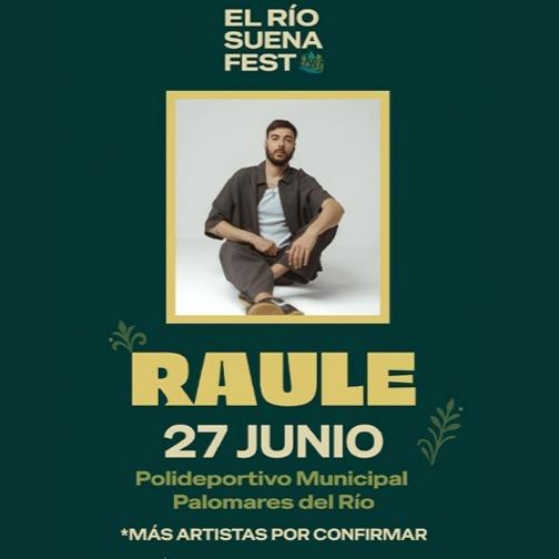 Fotografía promocional de Concierto de Raule en Sevilla | El Río Suena Fest 2025
