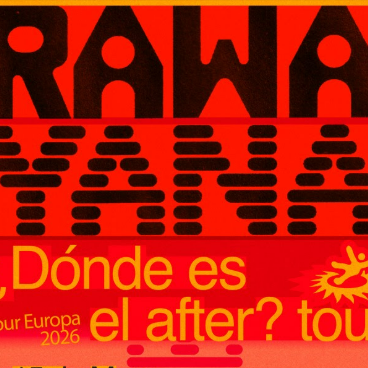 Promotional photograph of Concierto de Rawayana en Madrid.