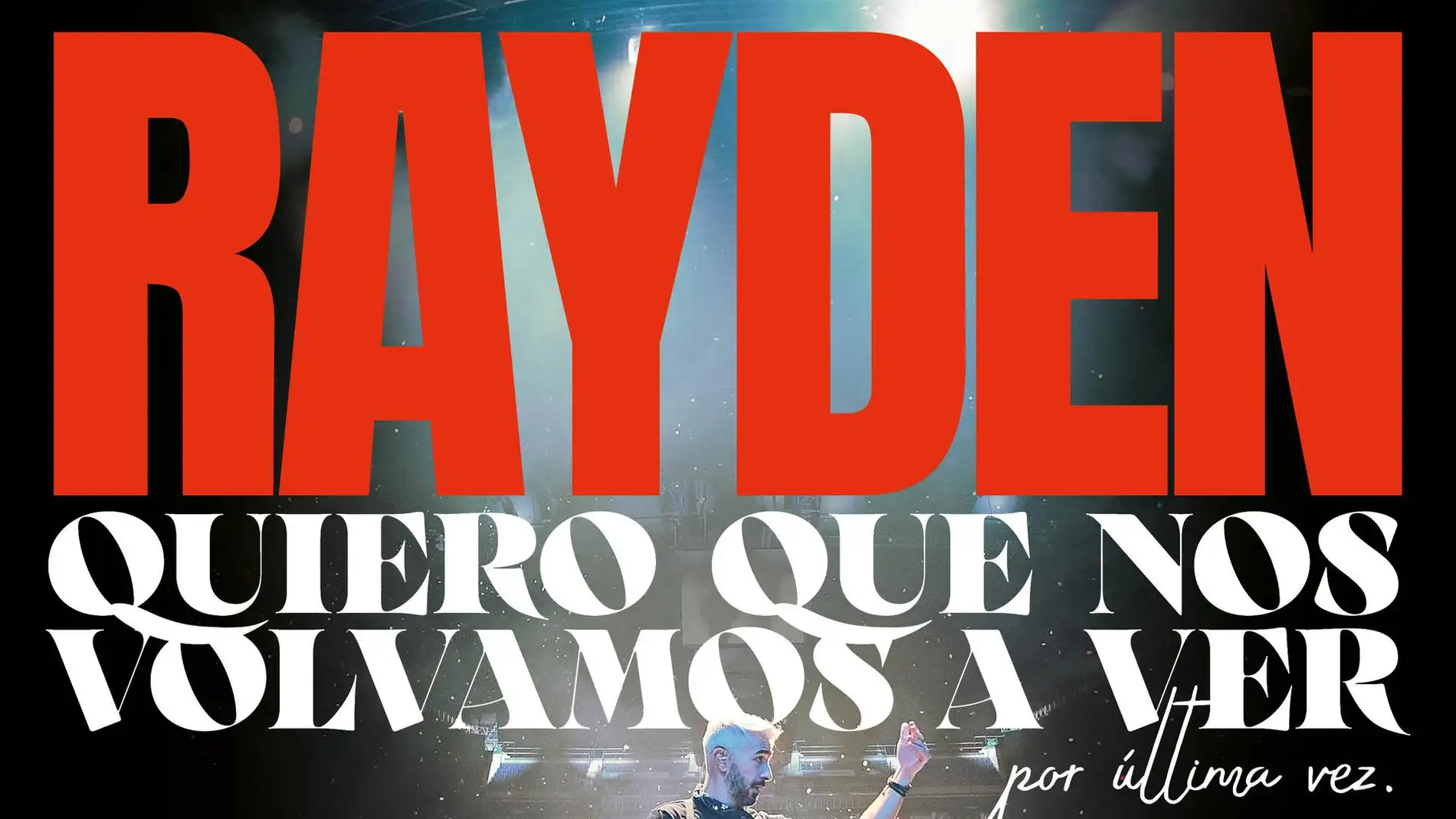 Promotional photograph of Concierto de Rayden en Valencia.