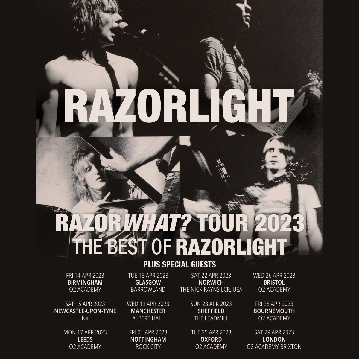 Promotional photograph of Concierto de Razorlight en Sheffield.