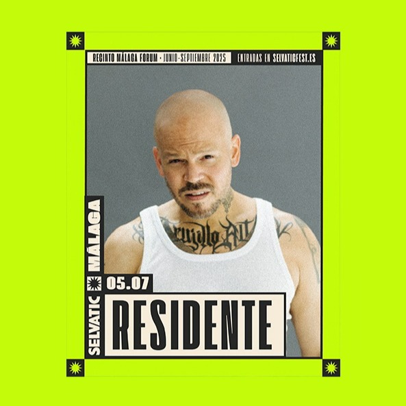 Fotografía promocional de Concierto de Residente en Málaga