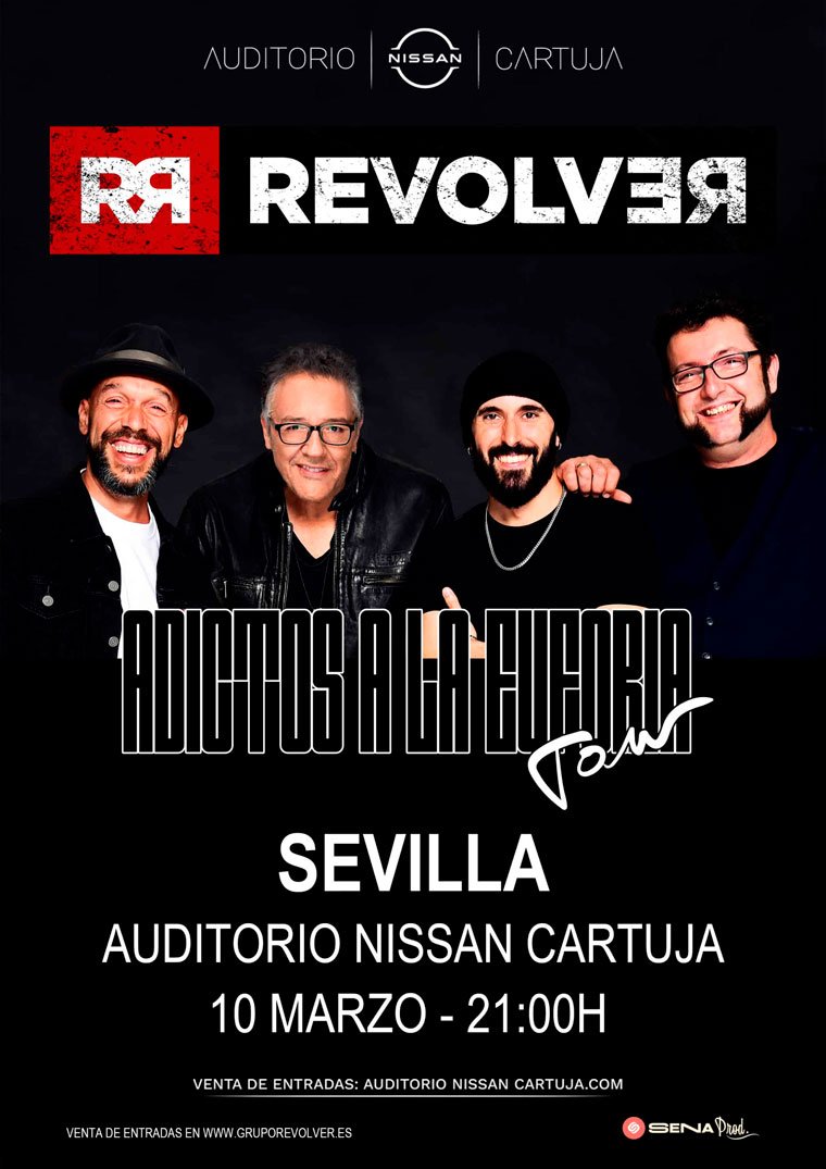 Fotografía promocional de Concierto de Revolver en Sevilla