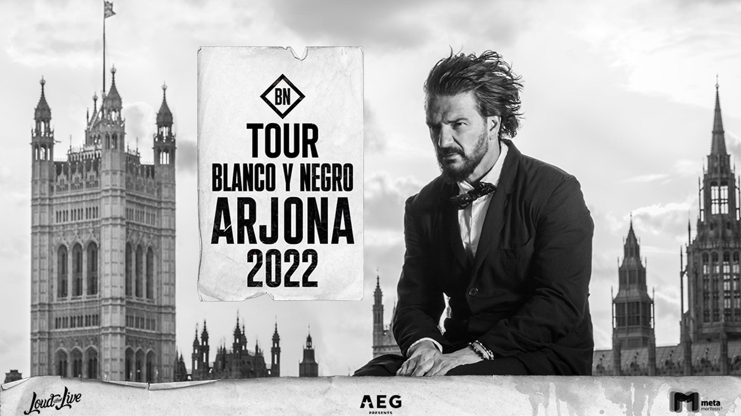 Ricardo Arjona concert tickets for Teatro EDP Gran Vía, Madrid
