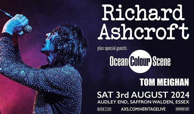 Fotografia promozionale di Concierto de Richard Ashcroft en Saffron Walden.