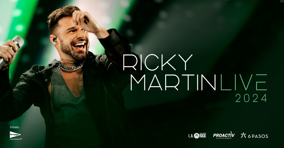 Fotografía promocional de Concierto de Ricky Martin en Madrid
