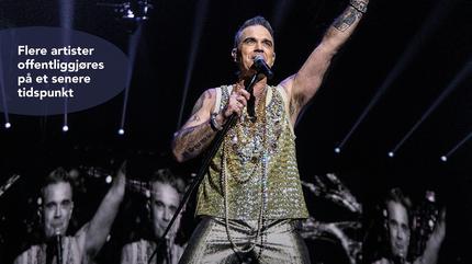 Robbie Williams concert à Bergen