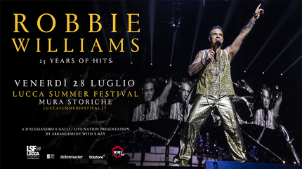 Robbie Williams concert in Lucca