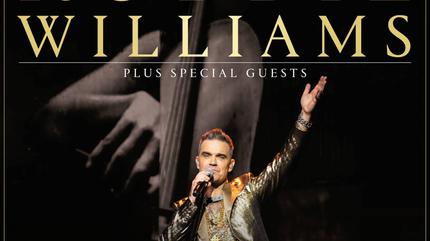 Robbie Williams concert in Sandringham