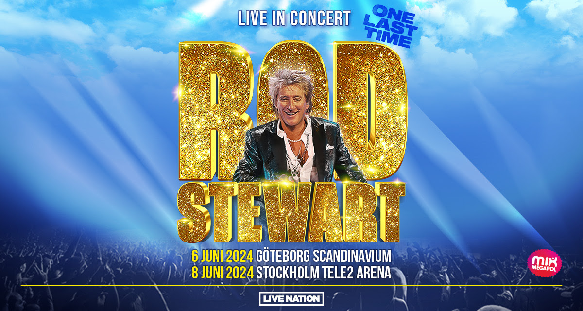 Promotional photograph of Concierto de Rod Stewart en Gotemburgo.