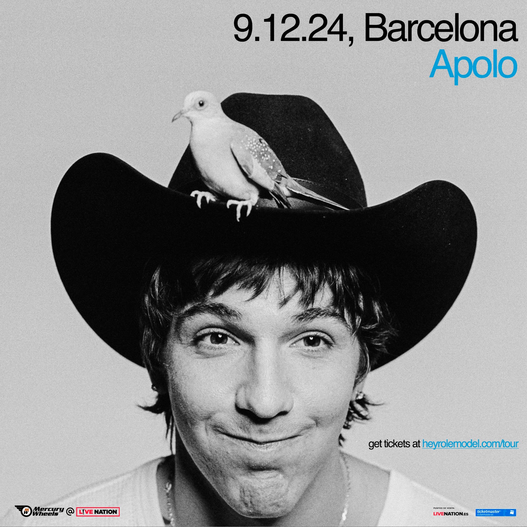 Promofoto von Concierto de Role Model en Barcelona.