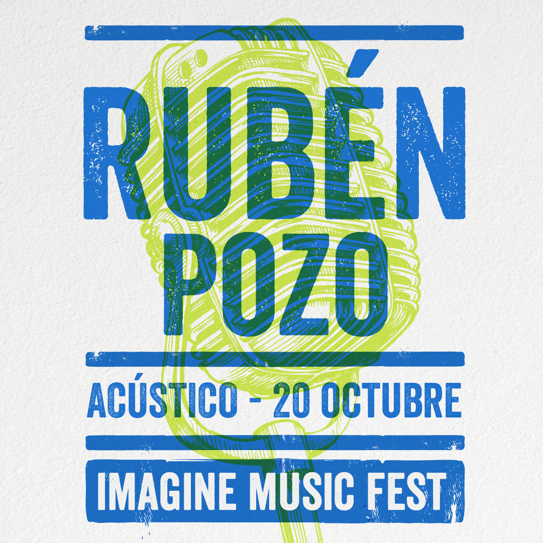 Fotografía promocional de Concierto de Rubén Pozo en acústico en Madrid | Imagine Music Fest