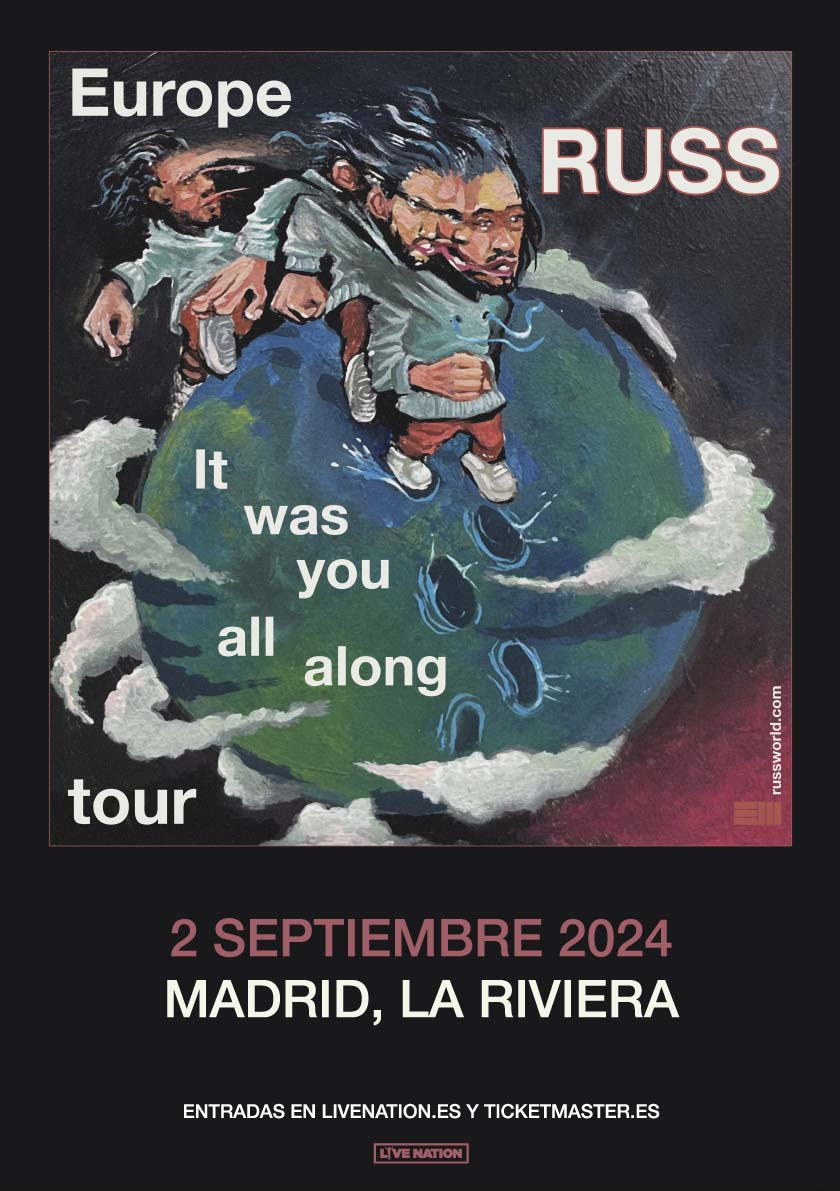 Fotografía promocional de Concierto de Russ en Madrid