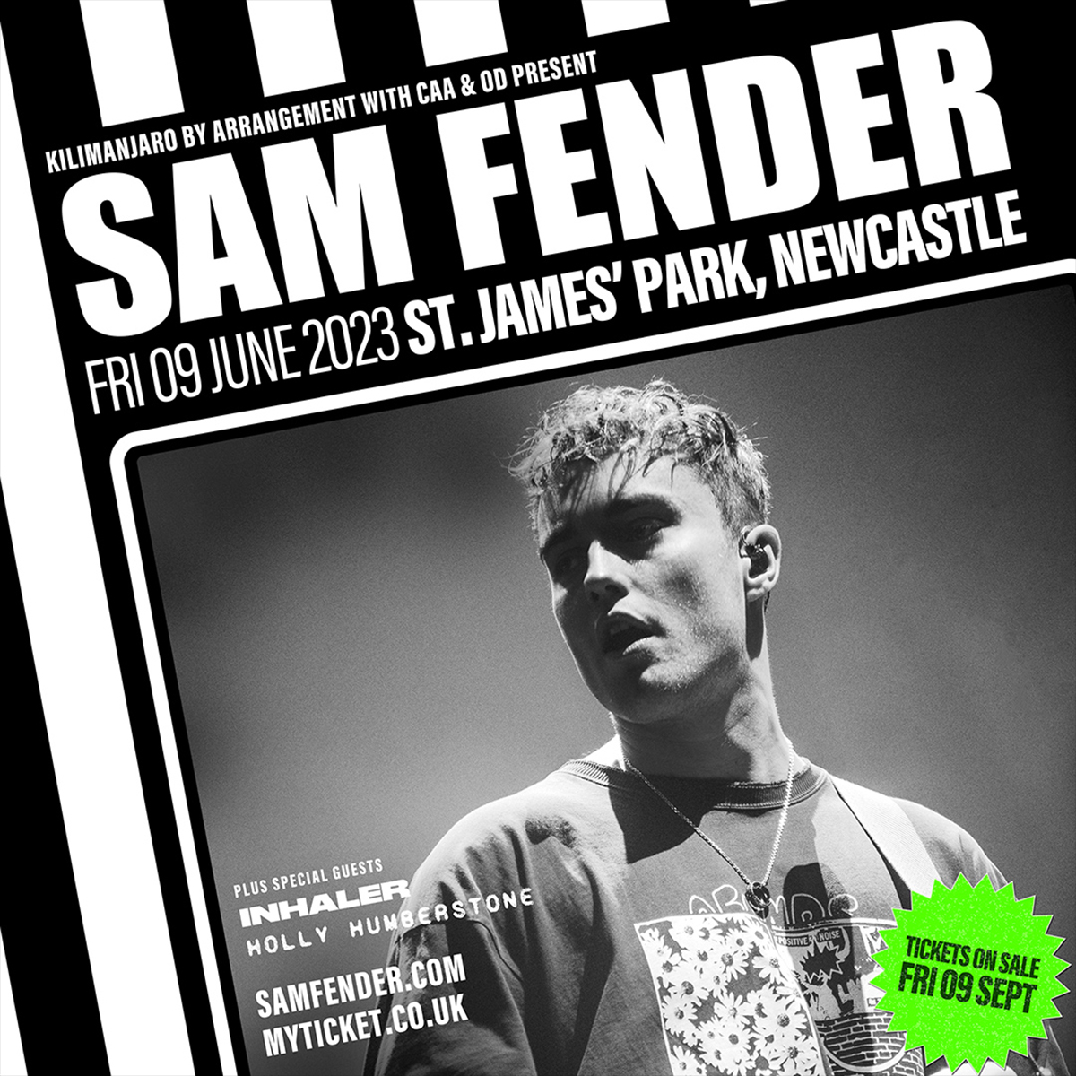 sam fender tickets