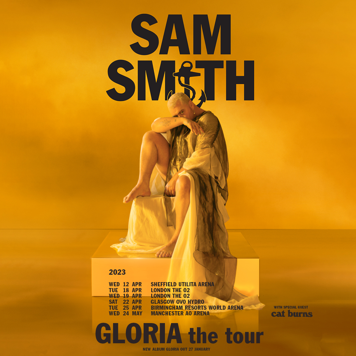 Fotografía promocional de Concierto de Sam Smith en Glasgow